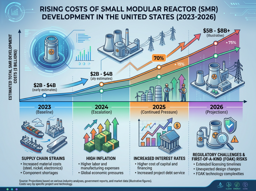 SMR Facility Rising Cost of Small Modular Reactor Builds 2026