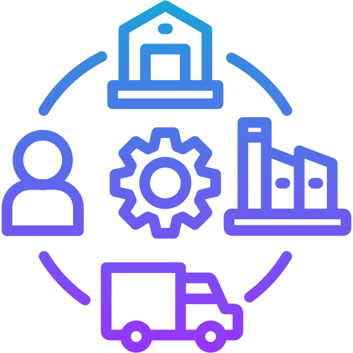 SMR Facility Supply Chain Icon